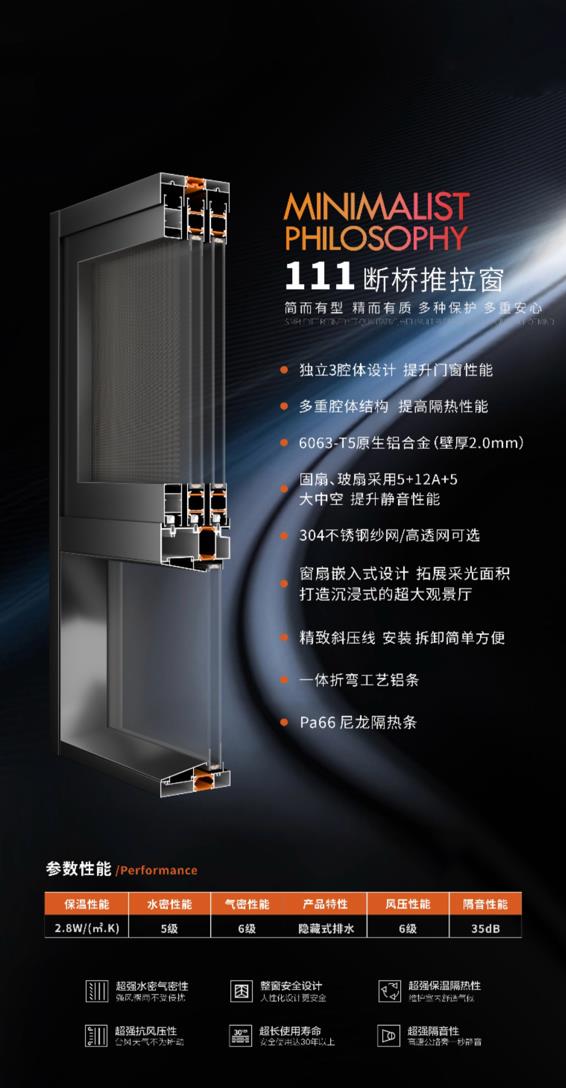  美佳鑫-111#断桥推拉窗